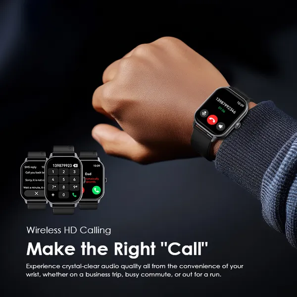 Oraimo Watch 5 HD Panda Glass Smart Watch - Image 2