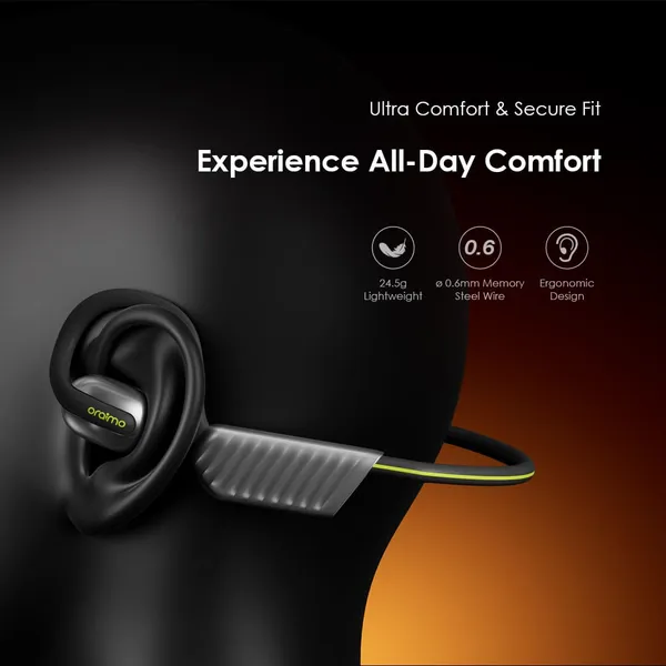 Oraimo Open Circlet 2 IPX5 Steps Tracking Open-Ear Earphones - Image 5