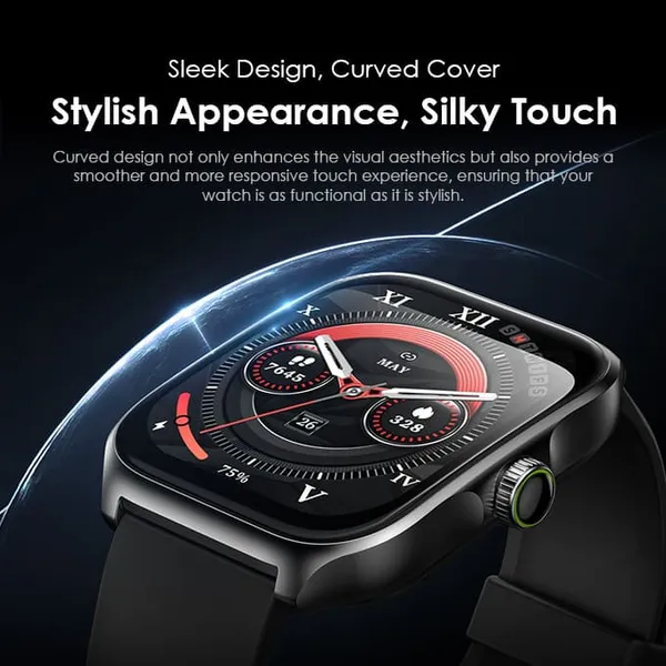 Oraimo Watch Nova AMOLED Screen Curved Cover Smart Watch - Image 3